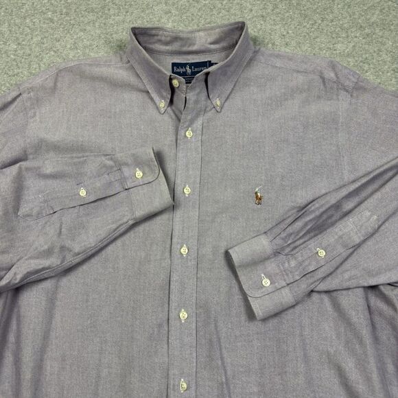 Polo Ralph Lauren Other - Vintage Polo Ralph Lauren Yarmouth Shirt Men's 16.5 33 Button Down Flesh Pony